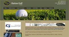 Desktop Screenshot of hattongolf.co.uk