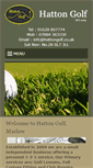 Mobile Screenshot of hattongolf.co.uk